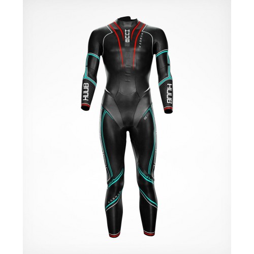 Combinaison HUUB VARMAN 3.5 GLACIER BLUE/RED