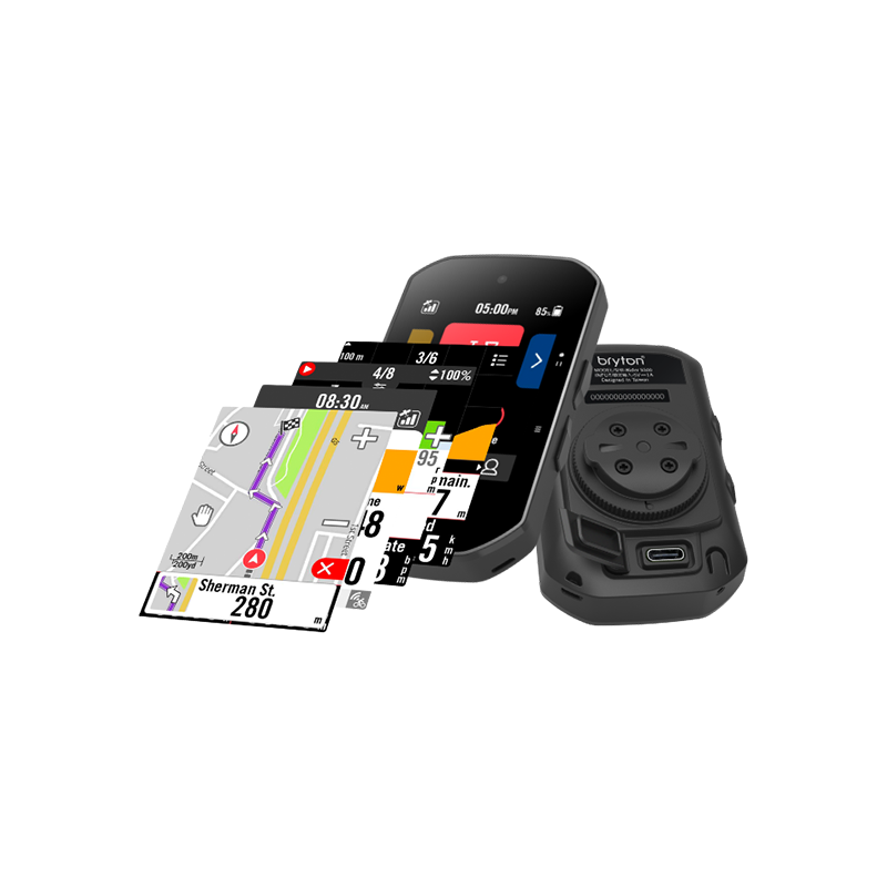 Bryton Rider S500 T GPS Compteur de vélo avec pack de capteurs