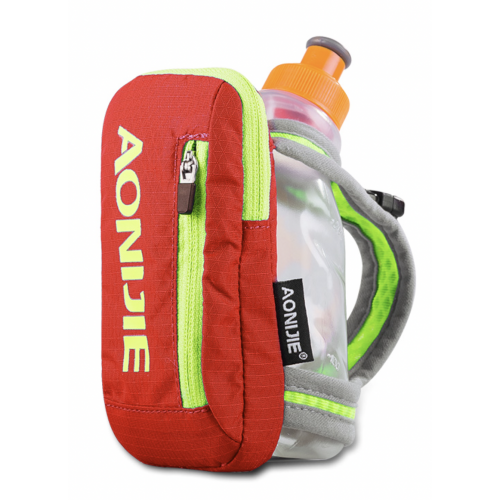 Porte bidon main running + bouteille 250 ml