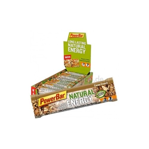 PACK 10 BARRES NATURAL ENERGY POWERBAR