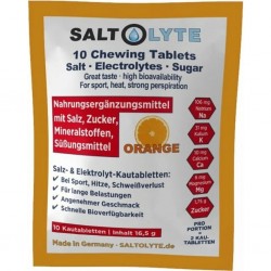 Pack de 3 sachets  de 10 pastilles Sels minéraux Saltolyte
