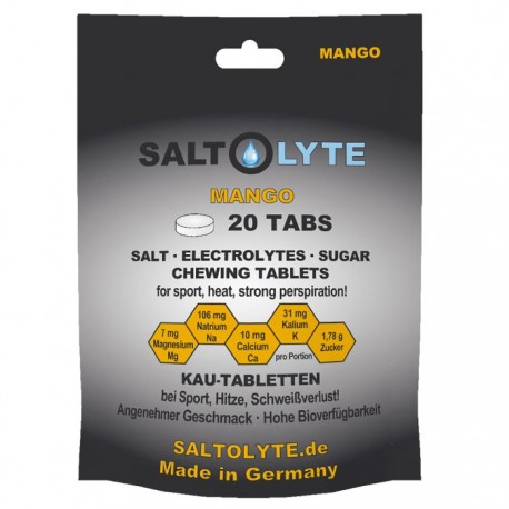 Pack de 3 sachets  de 10 pastilles Sels minéraux Saltolyte