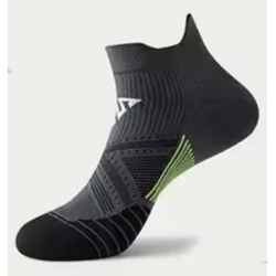 Chaussettes running Top Run Blanche Grise