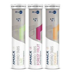 Amacx Hydro Tabs 3 tubes de 20 pastilles