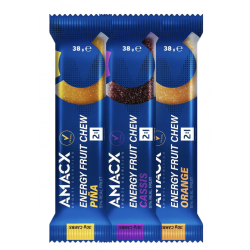 Amacx Energy Fruit Chew Pack 12 barres
