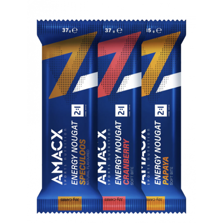 Energy Nougat Amacx Pack 12 barres