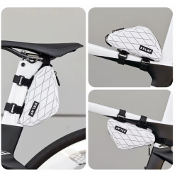 Pochette vélo Atria Evo 6 Blanche