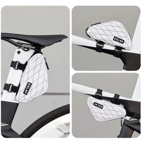 Pochette vélo Atria Evo 6 Blanche